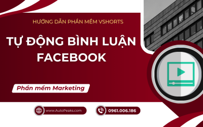 Tự động bình luận facebook hàng loạt với nhiều tài khoản trên Vshorts