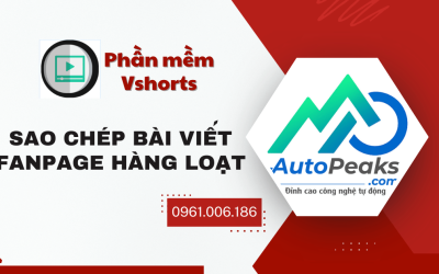 Sao Chép Bài Viết Nhiều Fanpage Bằng Phần Mềm Vshorts