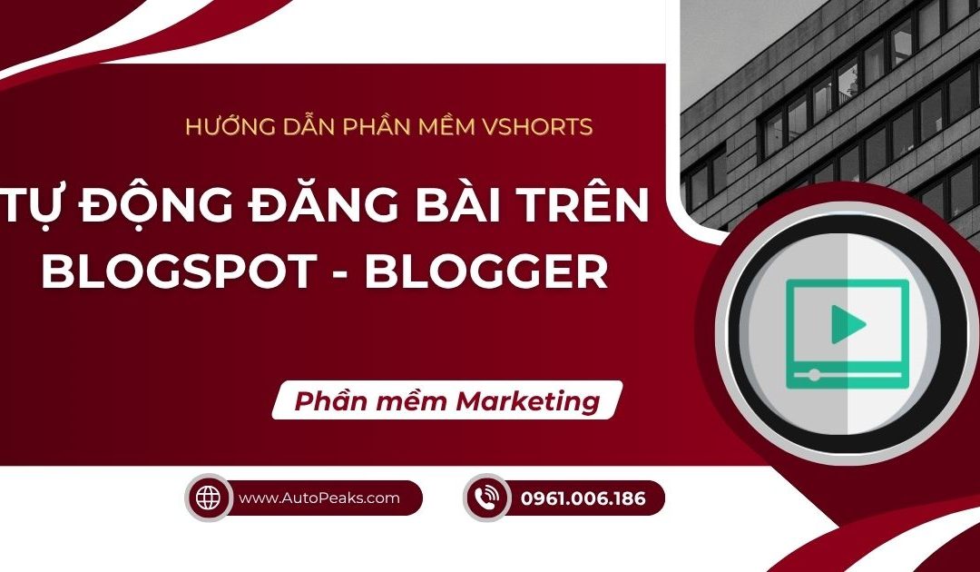 Tự động đăng bài trên Blogspot (Blogger) với Vshorts